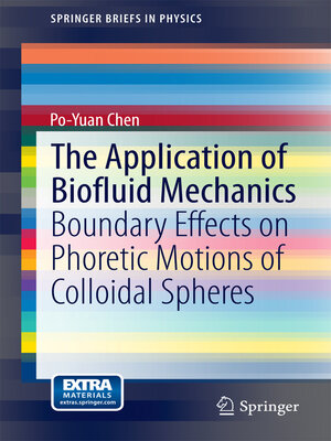 cover image of The Application of Biofluid Mechanics